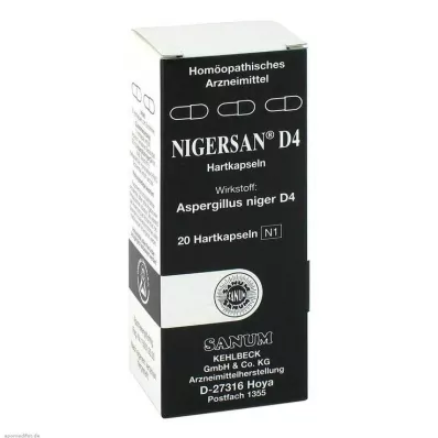 NIGERSAN D 4 Capsules, 20 Capsules NIGERSAN D 4 Capsules, 20 Capsules