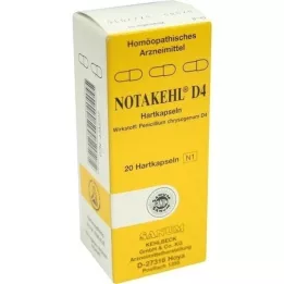 NOTAKEHL D 4 Capsules, 20 Capsules