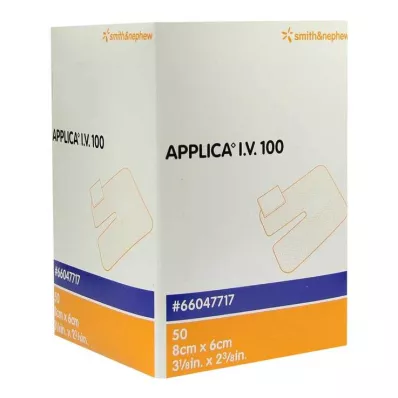 Applica I.V.100 canulepleister met zuignap, 50 stuks Applica I.V.100 canulepleister met zuignap, 50 stuks