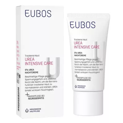 EUBOS TROCKENE Skin Urea 5% Nachtcrème, 50 ml