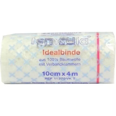 IDEALBINDE 10 cm met klem, 1 st