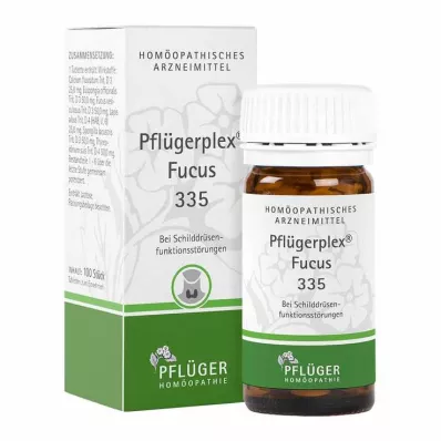 PFLÜGERPLEX Fucus 335 tabletten, 100 stuks