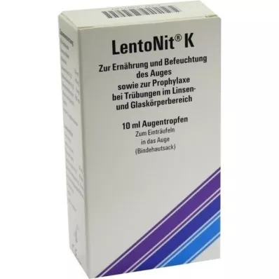 LENTO NIT K Oogdruppels, 10 ml