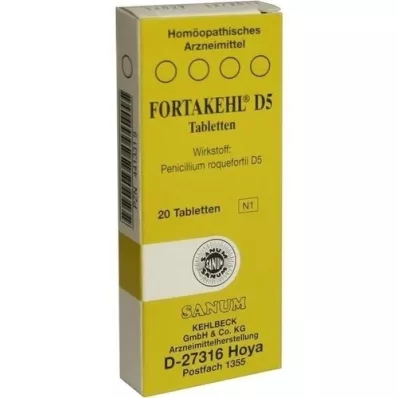 FORTAKEHL D 5 tabletten, 20 stuks