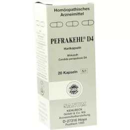 PEFRAKEHL Capsules D 4, 20 stuks