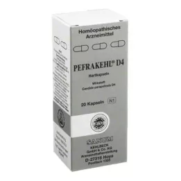 PEFRAKEHL Capsules D 4, 20 stuks