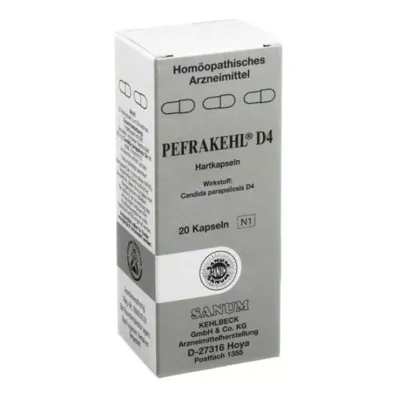 PEFRAKEHL Capsules D 4, 20 stuks