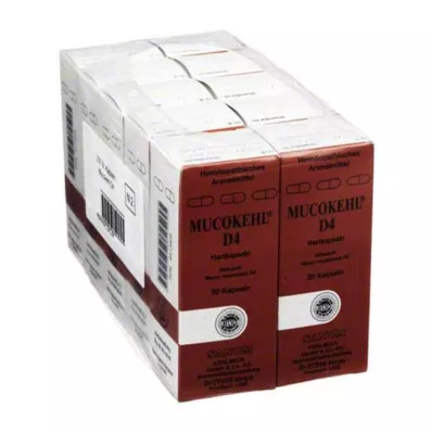 MUCOKEHL Capsules D 4, 10X20 stuks