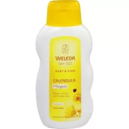 WELEDA Calendula verzorgende olie, geurvrij, 200 ml
