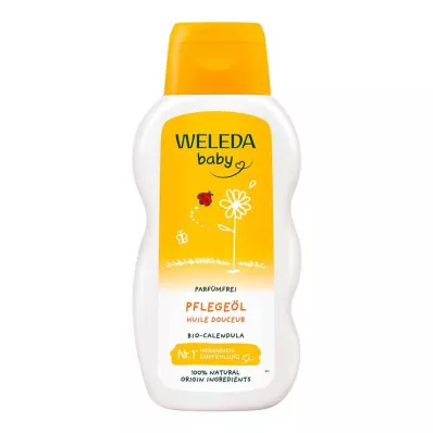WELEDA Calendula verzorgende olie, geurvrij, 200 ml WELEDA Calendula verzorgende olie, geurvrij, 200 ml