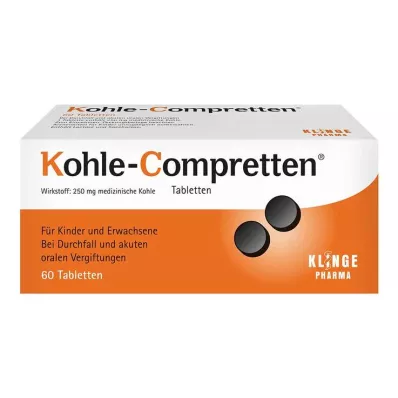 KOHLE Compretten tabletten, 60 stuks
