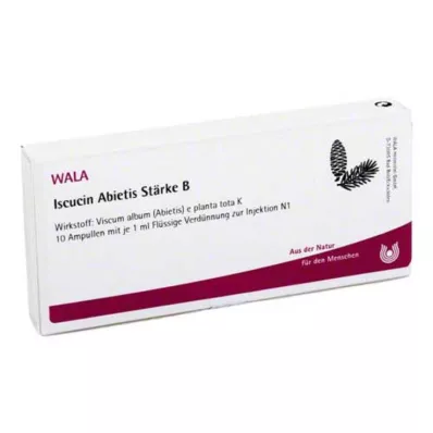 ISCUCIN abietis Zetmeel B Ampullen, 10X1 ml