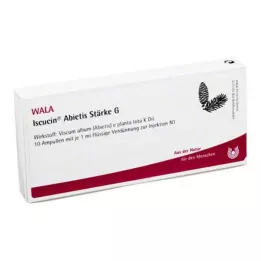 ISCUCIN abietis Zetmeel G Ampullen, 10X1 ml