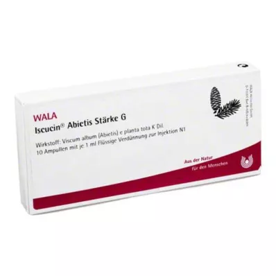ISCUCIN abietis Zetmeel G Ampullen, 10X1 ml
