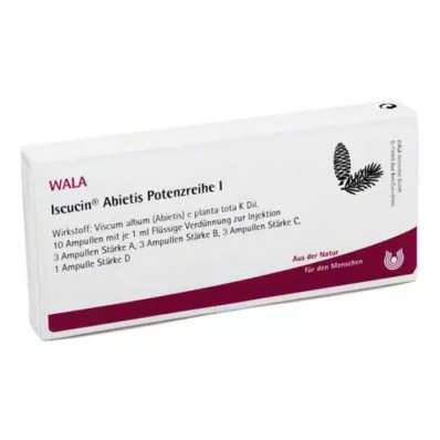 ISCUCIN abietis Potency Series I Ampullen, 10X1 ml