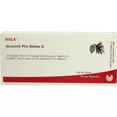 ISCUCIN pini Sterkte D Ampullen, 10X1 ml ISCUCIN pini Sterkte D Ampullen, 10X1 ml