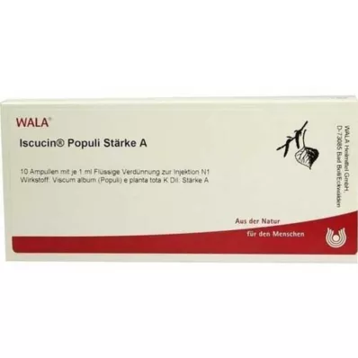 ISCUCIN populi Sterkte A Ampullen, 10X1 ml ISCUCIN populi Sterkte A Ampullen, 10X1 ml