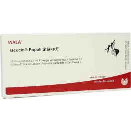ISCUCIN populi Sterkte E Ampullen, 10X1 ml
