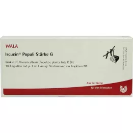ISCUCIN populi Sterkte G Ampullen, 10X1 ml