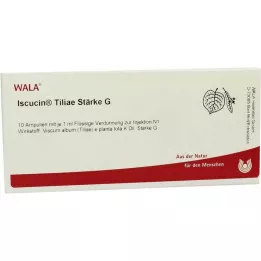 ISCUCIN tiliae Zetmeel G Ampullen, 10X1 ml