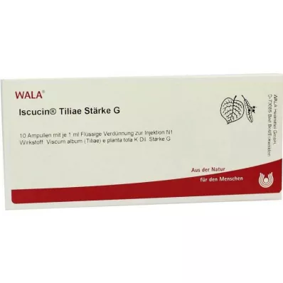 ISCUCIN tiliae Zetmeel G Ampullen, 10X1 ml ISCUCIN tiliae Zetmeel G Ampullen, 10X1 ml
