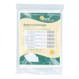 BETTSCHUTZEINLAGE Folie 90x100 cm wit, 1 st
