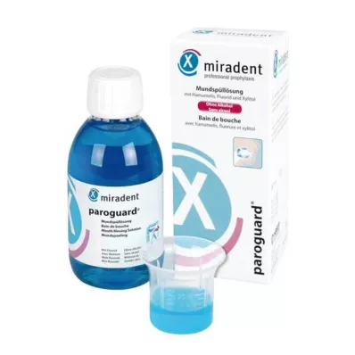 MIRADENT Mondspoeling paroguard CHX 0,20%, 200 ml MIRADENT Mondspoeling paroguard CHX 0,20%, 200 ml