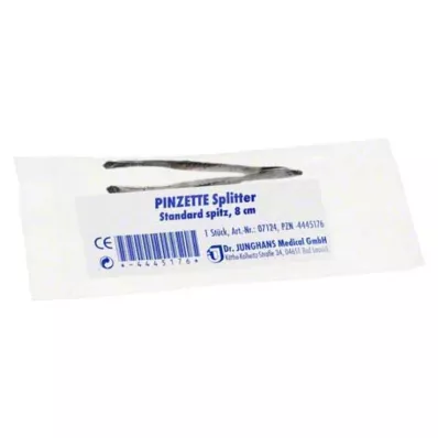 PINZETTE Splinterpunt 8 cm, 1 stuk PINZETTE Splinterpunt 8 cm, 1 stuk