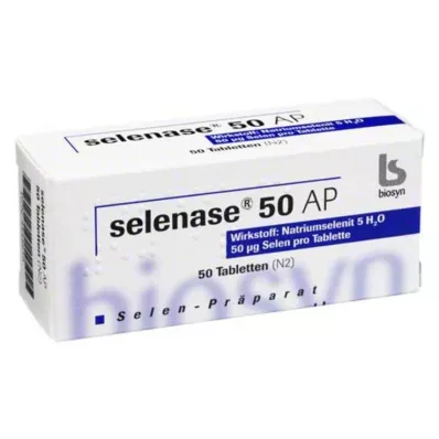 SELENASE 50 AP tabletten, 50 stuks