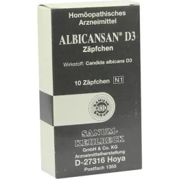 ALBICANSAN D 3 zetpillen, 10 stuks