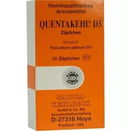 QUENTAKEHL D 3 zetpillen, 10 stuks