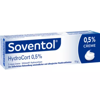 SOVENTOL Hydrocort 0,5% crème, 15 g