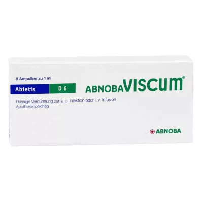 ABNOBAVISCUM Abietis D 6 Ampullen, 8 stuks