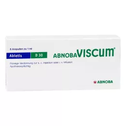 ABNOBAVISCUM Abietis D 30 Ampullen, 8 stuks