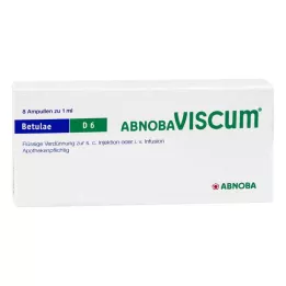ABNOBAVISCUM Betulae D 6 Ampullen, 8 stuks