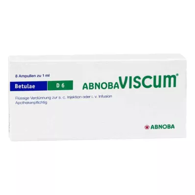 ABNOBAVISCUM Betulae D 6 Ampullen, 8 stuks
