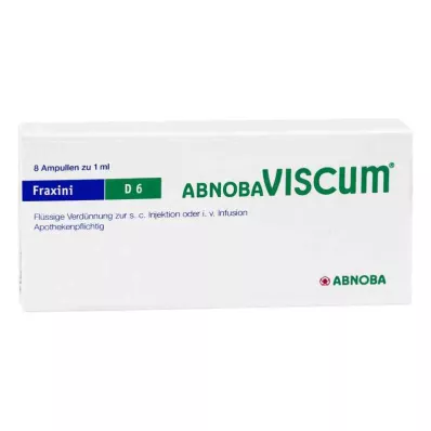 ABNOBAVISCUM Fraxini D 6 Ampullen, 8 stuks