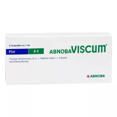 ABNOBAVISCUM Pini D 6 Ampullen, 8 stuks