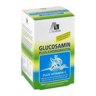 GLUCOSAMIN 500 mg+chondroïtine 400 mg capsules, 90 st