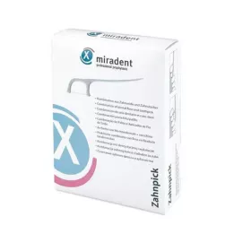 MIRADENT Flosdraadstaafjes Tandenstoker, 100 stuks
