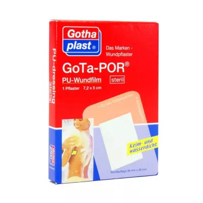 GOTA-POR Wondpleister 5x7,2 cm steriel, 1 st GOTA-POR Wondpleister 5x7,2 cm steriel, 1 st