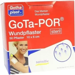 GOTA-POR Wondpleister steriel 60x100 mm, 50 st