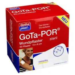 GOTA-POR Wondpleister steriel 60x100 mm, 50 st