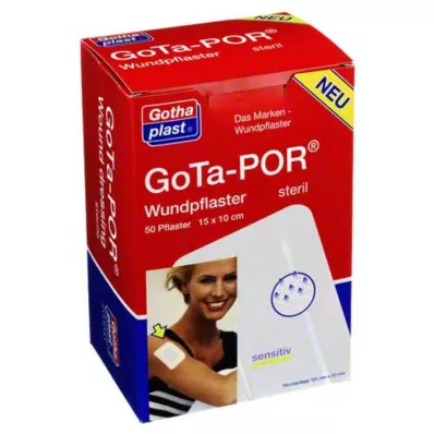 GOTA-POR Wondpleister steriel 100x150 mm, 50 st GOTA-POR Wondpleister steriel 100x150 mm, 50 st