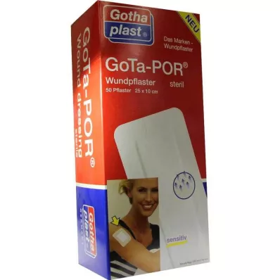 GOTA-POR Wondpleister steriel 100x250 mm, 50 st