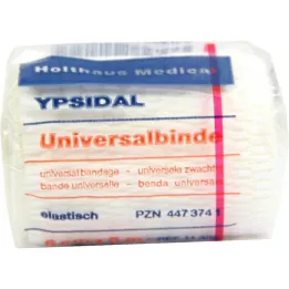 UNIVERSALBINDE Ypsidal 6 cmx5 m in celgaas, wit, 1 st