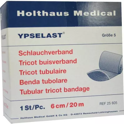 SCHLAUCHVERBAND Ypselast maat 5 20 m wit, 1 st