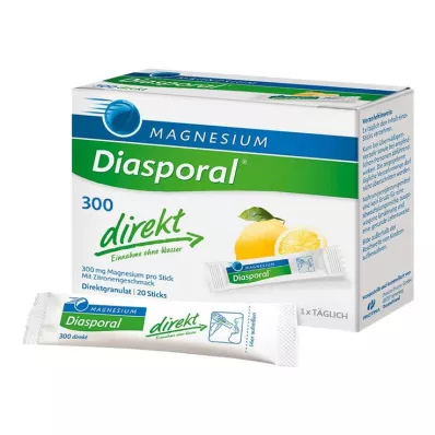 MAGNESIUM DIASPORAL 300 directe korrels, 20 stuks MAGNESIUM DIASPORAL 300 directe korrels, 20 stuks