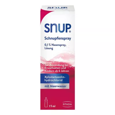 SNUP Rhinitisspray 0,1% neusspray, 15 ml