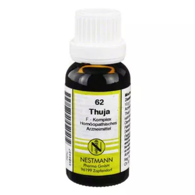 THUJA F Complex nr. 62 Verdunning, 20 ml THUJA F Complex nr. 62 Verdunning, 20 ml
